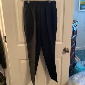 Alia black trousers.  Size 8P.